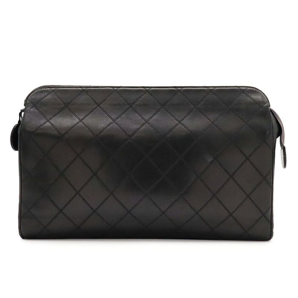 Chanel Bicolore Matelasse Clutch Bag